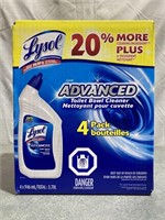 Lysol Advanced Toilet Bowl Cleaner 4 Pack