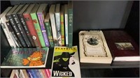 Miscellaneous Books Including Wicked Playbill &