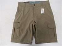 Sierra Men's Size 34 Tech Short, Khaki