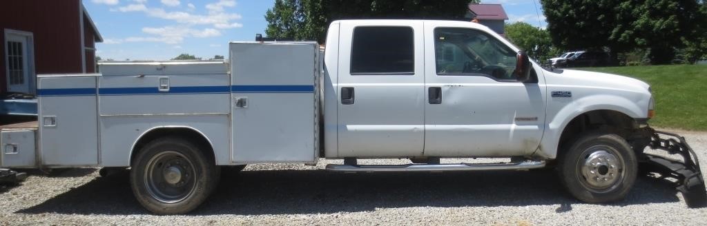 2003 Ford F-450 Lariat Super Duty diesel truck