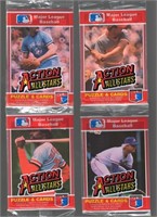 4 Count of 1984 Donruss Action All - Stars Retail