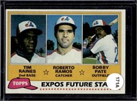 Tim Raines 1981 Topps Expos Future Stars #479