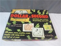Vintage Board Game- Dollar A Second- Completeness
