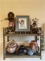 Native American Lot and Shelf