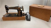 Singer Sewing Machine In Case