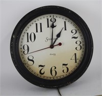 SESSIONS MODEL 2X ELECTRIC WALL CLOCK