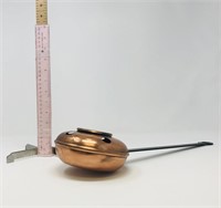 hand crafted brass pot - small