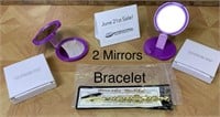 Adjustable Pocket Mirrors / Bracelet