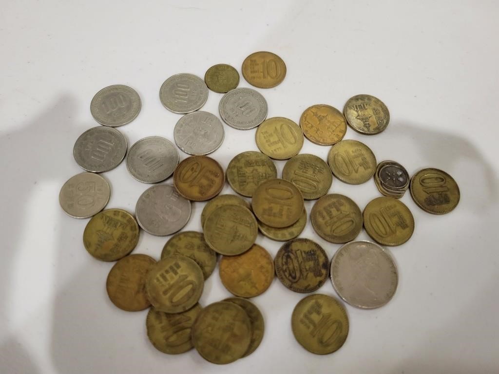 Lot of Foreign Coins