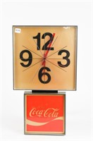 ENJOY COCA-COLA  ELECTRIC CLOCK