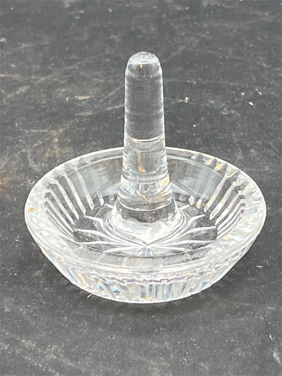 Waterford crystal ring dish