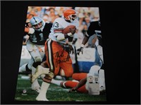 Mike Pruitt signed 8x10 photo Beckett COA