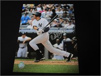 Derek Jeter signed 8x10 photo COA