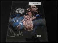 Frank Mir signed 8x10 photo JSA COA