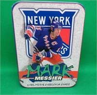 Mark Messier Sealed 5 All Metal Collector Card Set