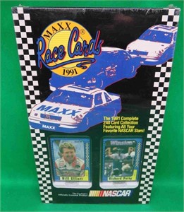 Sealed Nascar Maxx Race Cards 1991 240 Card Set