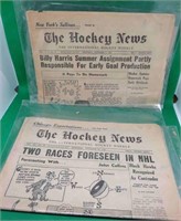 The Hockey News 1957 November 2 Sept 25  Magazines