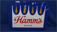 Metal Hamm's Beer Sign