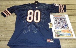 Chicago Bears Autographed Jersey & Misc.