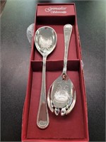 Silver Plate serving spoons