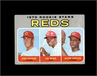 1970 Topps High #683 Reds RS VG to VG-EX+