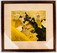Art Henri de Toulouse-Lautrec Signed Lithograph