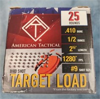 25rnds .410 2.5" Target Loads