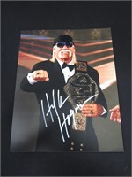 HULK HOGAN SIGNED 8X10 PHOTO WWE HOF COA