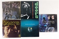 5pc Vtg The Doors Record Album Lot