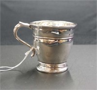 George V sterling silver mug