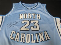 MICHAEL JORDAN SIGNED JERSEY WITH COA