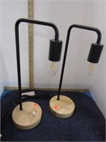 PAIR-- LED TABLE LAMPS