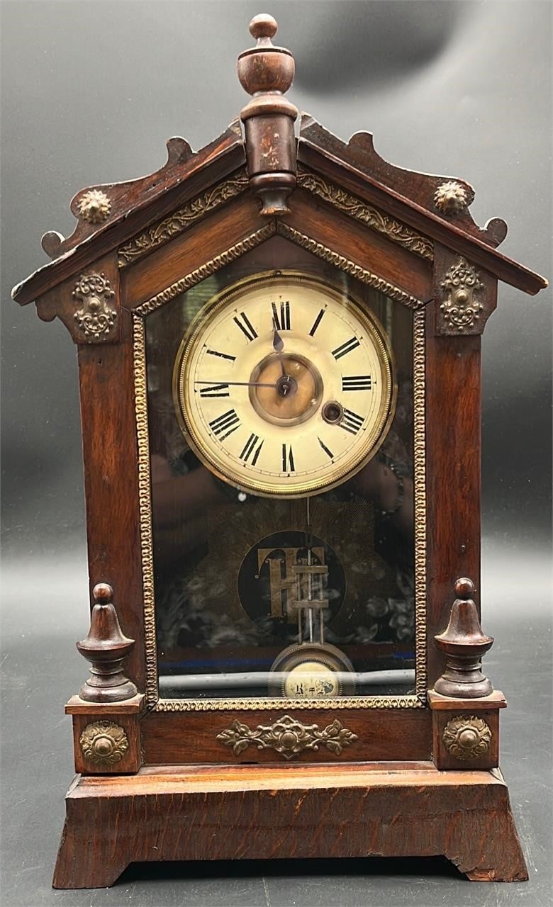 Antique German, TH Thomas Haller - 1854-1917 Clock