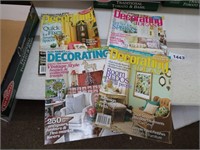 (4) Decorating Ideas Magazines