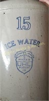 UHL pottery 15 gallon Ice water Crock