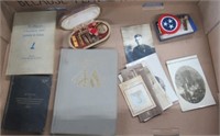 Assortment of Military Items Including Photos,