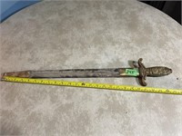 26” Sword with holder