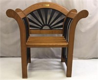 Cast Iron & Wood  Chair