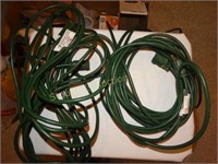 2 40' outdoor extension cords