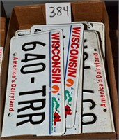 License Plates 15 per box