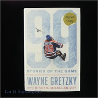 Wayne Gretzky Signed Stories Of The Game (COA)