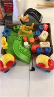Little tikes Fisher Price toy lot with Pluto