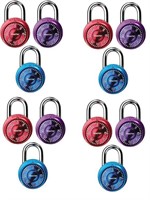 Case of 12 Master Lock Combination Locks - NEW