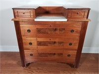 Antique Dresser with Marble Top