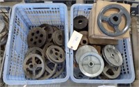 PULLEYS- ELECTRIC MOTOR, TARP SYSTEMS- MANY NEW-