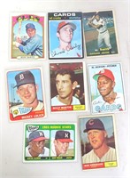 Vintage Baseball Cards incl. Billy Martin, Ron