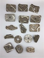 Tin cookie cutters