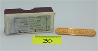 1916 RIA Bronze Markman's Pin