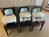 3 Fisher Price Baby Seats / High Chairs