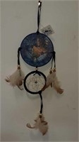 Owl dream catcher 4 in by 13 in